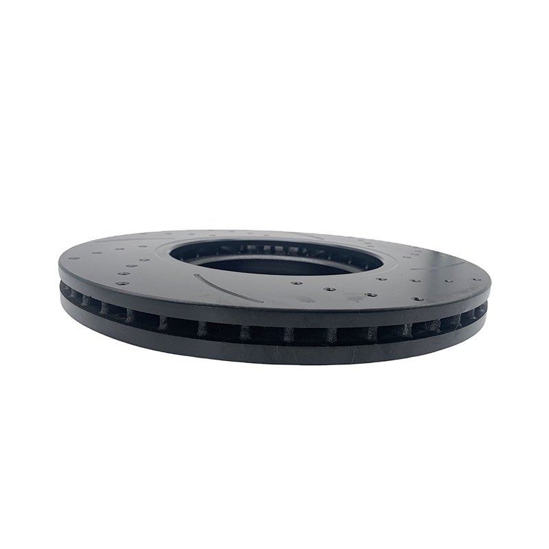 ODPS OE 34116756045 Front Drilled and Slotted Ceramic Brake Disc with 332 mm Durable Shockproof No Dust for bmw Cars